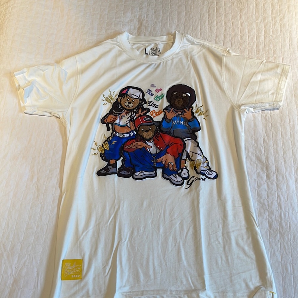 Bleecker & Mercer teddy bear tshirt